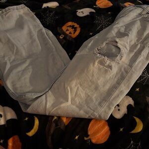 Aeropostale Light Blue Flare & Wide Leg Jeans